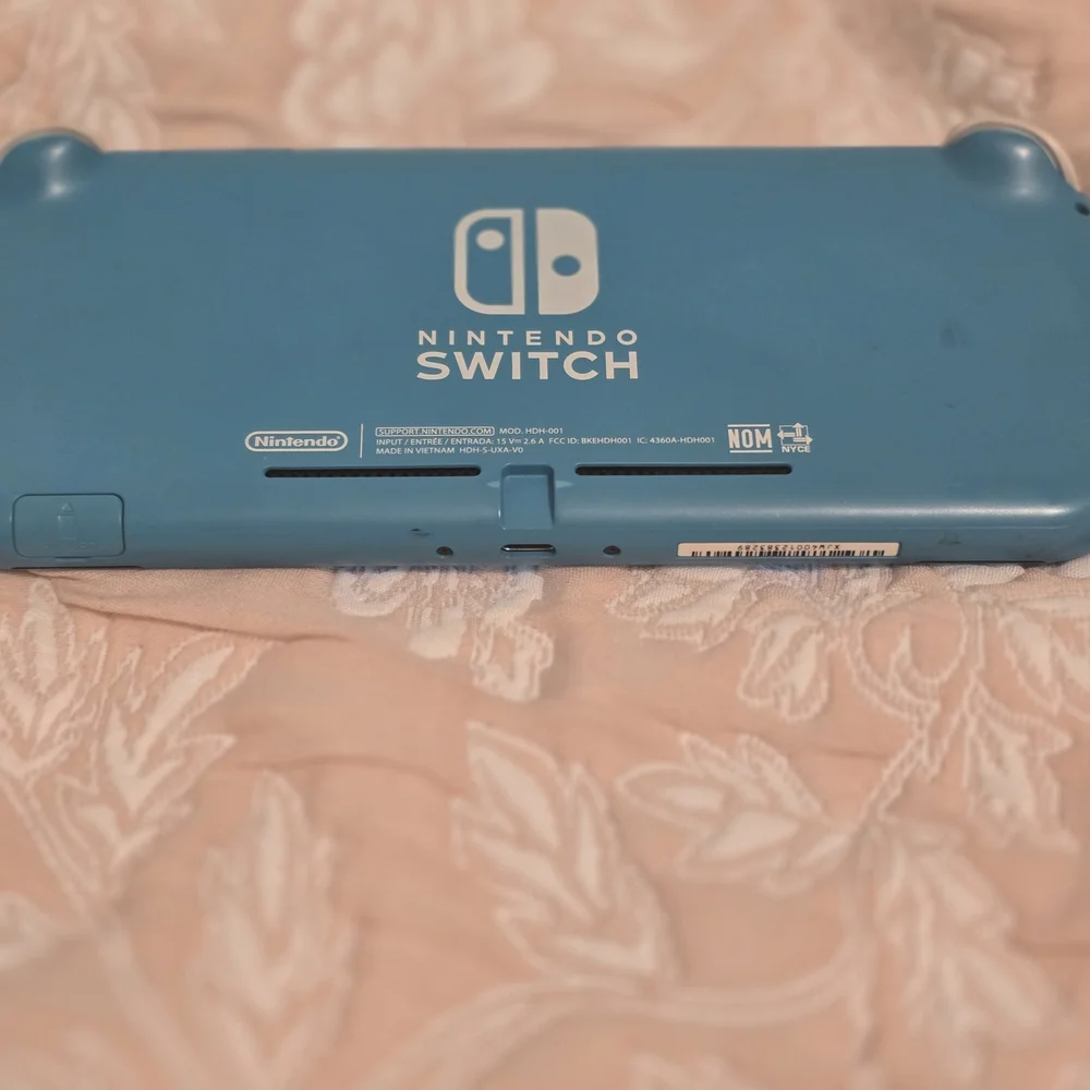 Portable Blue Gaming Console